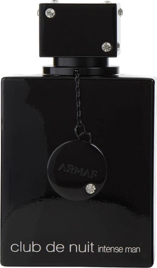 Flacon perfum Armaf Club de Nuit Intense Man woda toaletowa 105ml w eleganckim opakowaniu na białym tle - męski zapach drzewno-korzenny